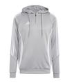 adidas Hoody Wei&szlig; Funktionssweatshirt Herren - grauweiss