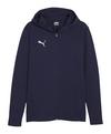 PUMA teamFINAL Casuals Kapuzenjacke Trikot Herren - dunkelblausilber