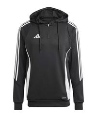 adidas Hoody Wei&szlig; Funktionssweatshirt Herren - schwarzweiss