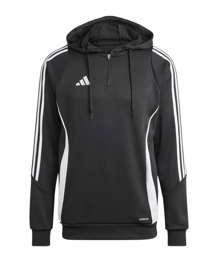adidas adidas Hoody Wei&szlig; Funktionssweatshirt Herren - schwarzweiss - 0 | SportScheck