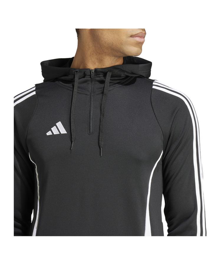 adidas adidas Hoody Wei&szlig; Funktionssweatshirt Herren - schwarzweiss - 1 | SportScheck