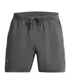 Under Armour Launch 5in Unlined Short Fußballshorts Herren grau