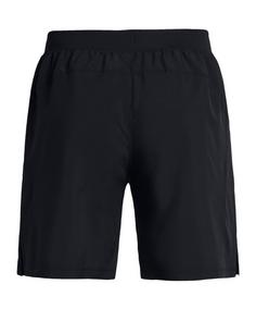 Rückansicht von Under Armour Launch 7in Unlined Short Fußballshorts Herren schwarz