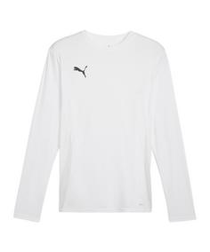 PUMA teamGOAL Trikot Langarm Fußballtrikot Herren weissschwarzgrau