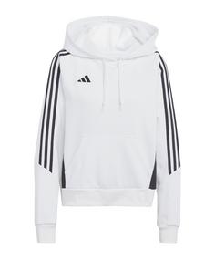 adidas Tiro 24 Hoody Damen Funktionssweatshirt Damen weissschwarz