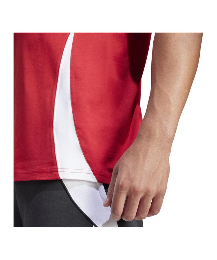 adidas adidas Tiro 24 T-Shirt Funktionsshirt Herren - rotweiss - 2 | SportScheck