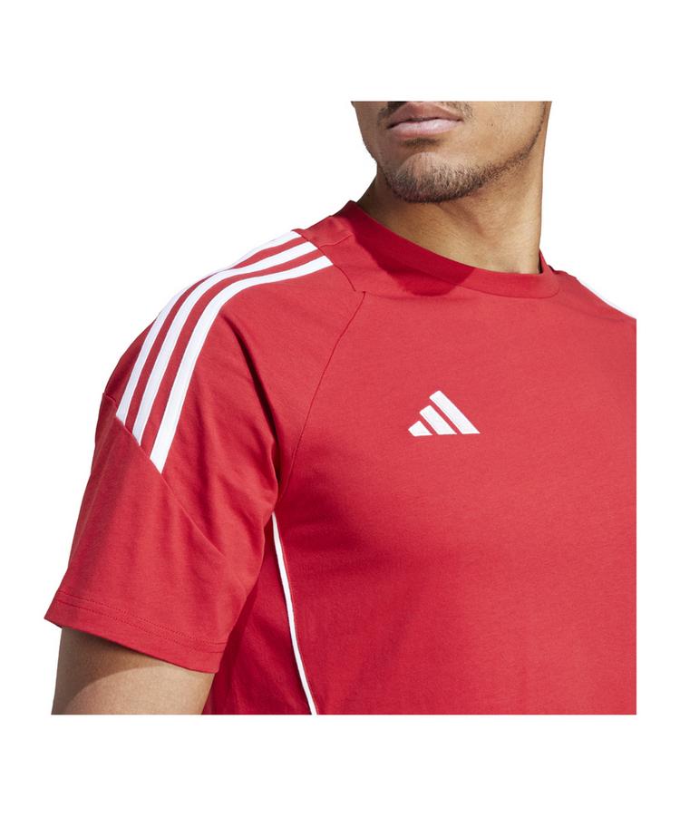 adidas adidas Tiro 24 T-Shirt Funktionsshirt Herren - rotweiss - 3 | SportScheck