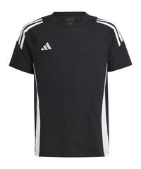 adidas Tiro 24 T-Shirt Kids Funktionsshirt Kinder - schwarzweiss