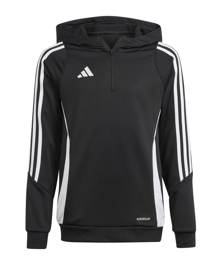 adidas adidas Tiro 24 Training Hoody Kids Funktionssweatshirt Kinder - schwarzweiss - 0 | SportScheck
