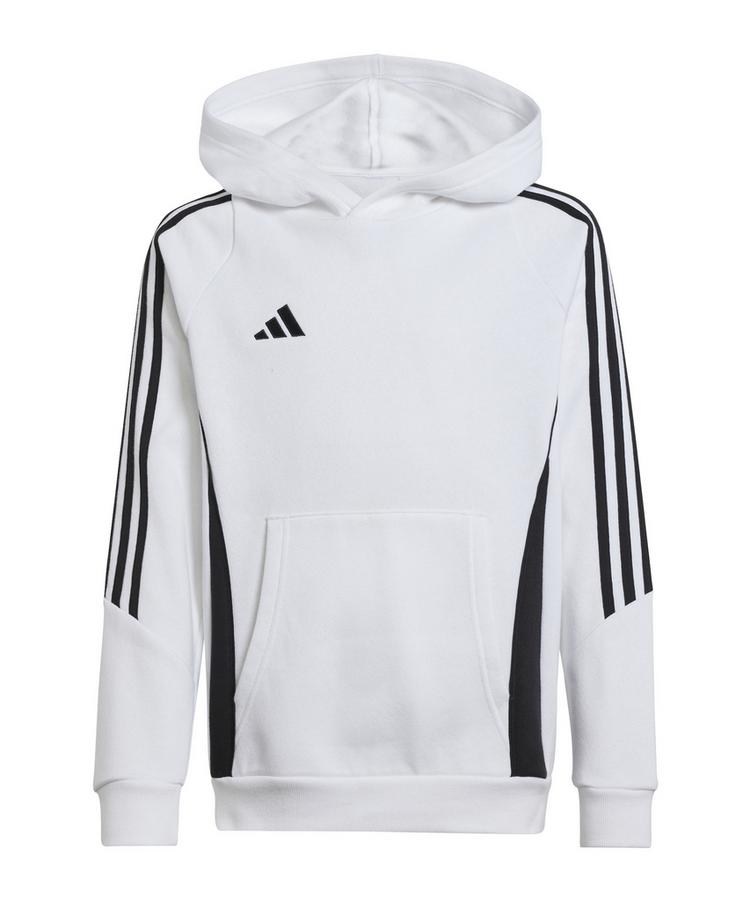 adidas adidas Tiro 24 Hoody Kids Funktionssweatshirt Kinder - weissschwarz - 0 | SportScheck