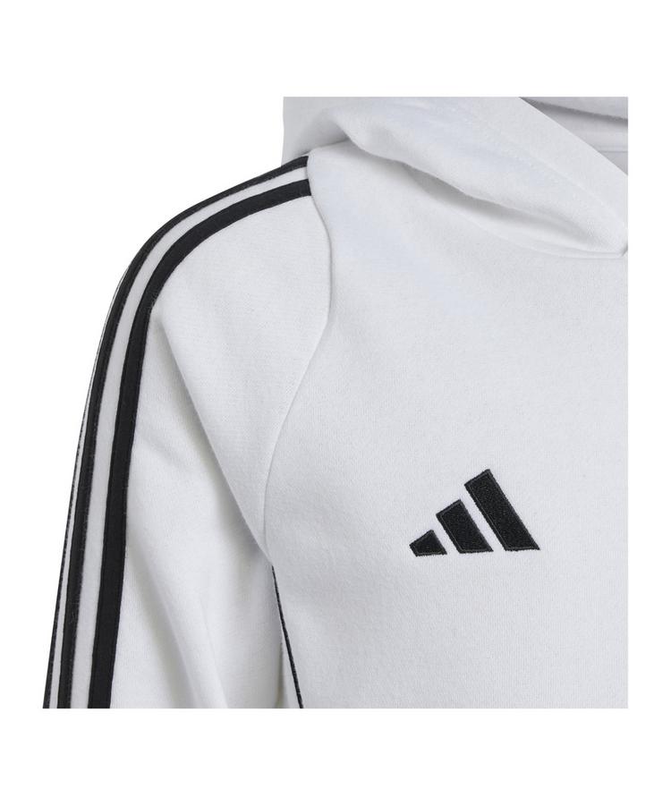 adidas adidas Tiro 24 Hoody Kids Funktionssweatshirt Kinder - weissschwarz - 0 | SportScheck