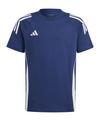 adidas Tiro 24 T-Shirt Kids Funktionsshirt Kinder - blauweiss