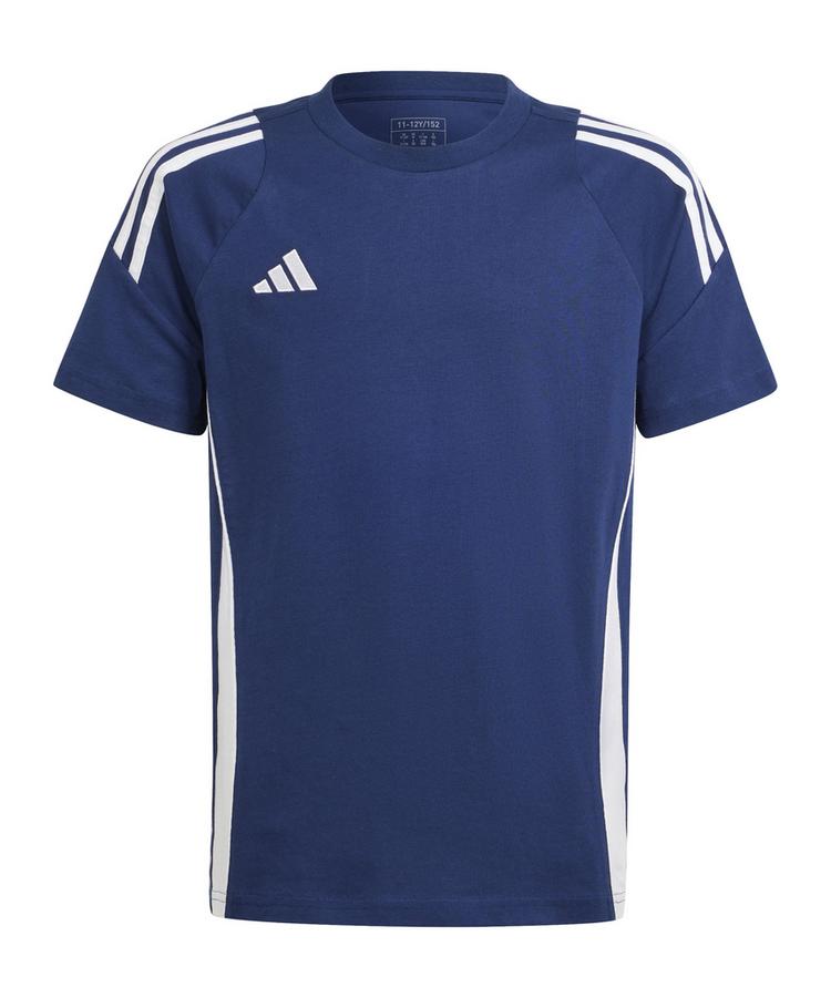adidas adidas Tiro 24 T-Shirt Kids Funktionsshirt Kinder - blauweiss - 0 | SportScheck