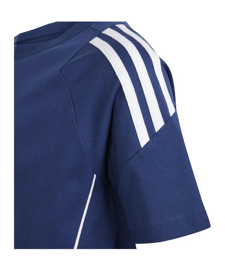 adidas adidas Tiro 24 T-Shirt Kids Funktionsshirt Kinder - blauweiss - 0 | SportScheck