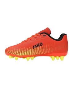 Rückansicht von JAKO Lightning AG Kids Fußballschuhe Kinder rotgelb