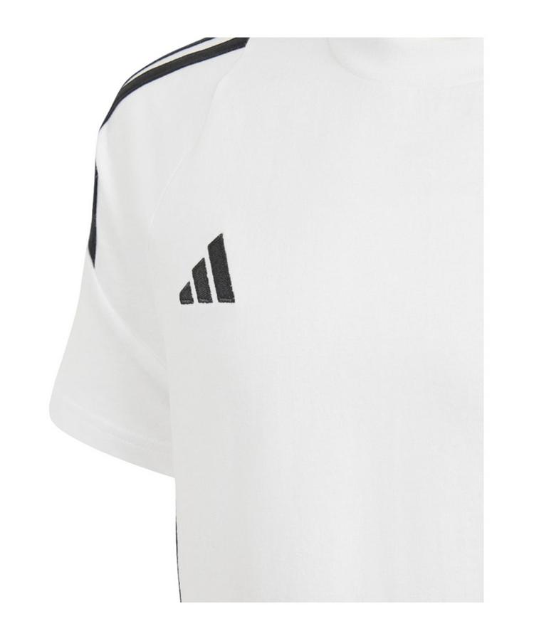 adidas adidas Tiro 24 T-Shirt Kids Funktionsshirt Kinder - weissschwarz - 0 | SportScheck