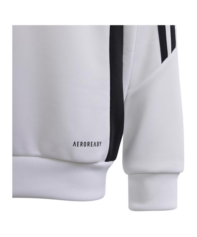 adidas adidas Tiro 24 Training Hoody Kids Funktionssweatshirt Kinder - weissschwarz - 0 | SportScheck