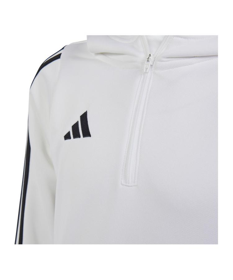 adidas adidas Tiro 24 Training Hoody Kids Funktionssweatshirt Kinder - weissschwarz - 1 | SportScheck