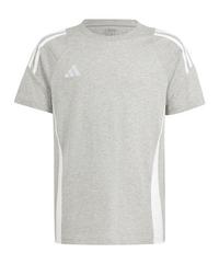 adidas Tiro 24 T-Shirt Kids Funktionsshirt Kinder - grauweiss