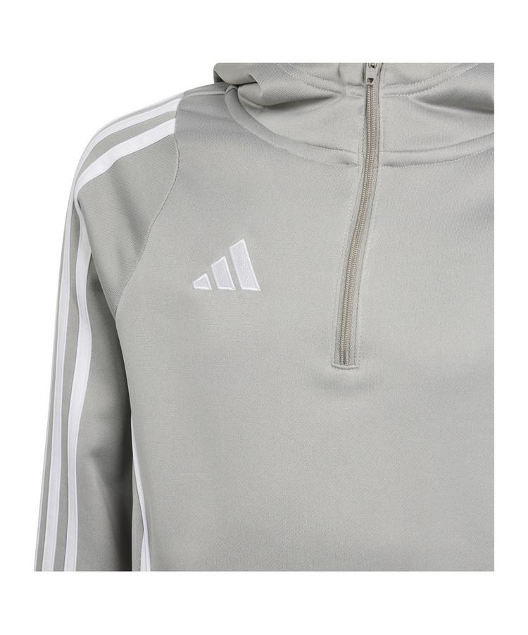 adidas adidas Tiro 24 Training Hoody Kids Funktionssweatshirt Kinder - grauweiss - 0 | SportScheck