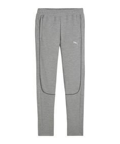 PUMA teamFINAL Casuals Jogginghose Kids Trainingshose Kinder grausilber