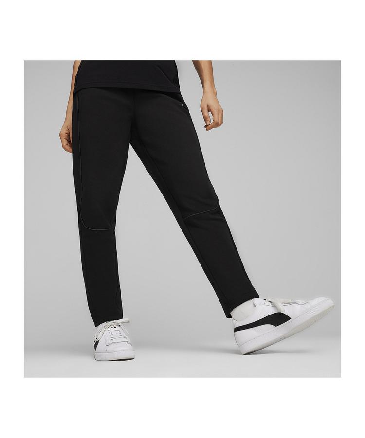 PUMA PUMA teamFINAL Casuals Jogginghose Damen Trainingshose Damen - schwarzsilber - 1 | SportScheck