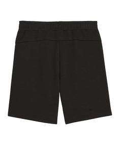 Rückansicht von PUMA teamFINAL Casuals Shorts Kids Fußballshorts Kinder dunkelblausilber