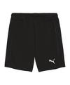 PUMA teamFINAL Casuals Shorts Fu&szlig;ballshorts Herren - schwarzsilber