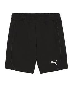 PUMA teamFINAL Casuals Shorts Fußballshorts Herren schwarz