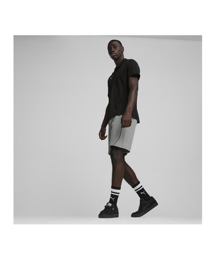 PUMA PUMA teamFINAL Casuals Poloshirt Trikot Herren - schwarzsilber - 1 | SportScheck