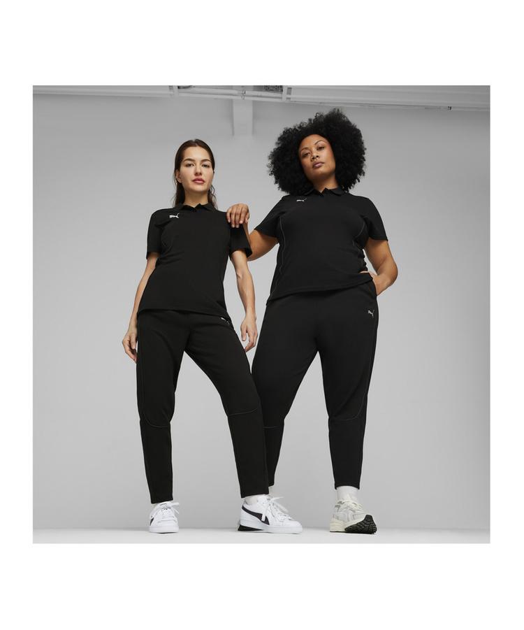 PUMA PUMA teamFINAL Casuals Polo Damen Trikot Damen - schwarzsilber - 0 | SportScheck