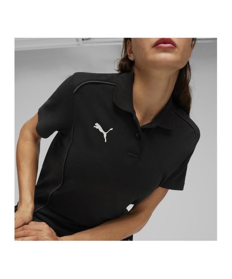 PUMA PUMA teamFINAL Casuals Polo Damen Trikot Damen - schwarzsilber - 2 | SportScheck