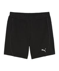 PUMA teamFINAL Casuals Shorts Damen Fu&szlig;ballshorts Damen - schwarzsilber