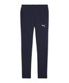 PUMA teamFINAL Casuals Jogginghose Kids Trainingshose Kinder - dunkelblausilber