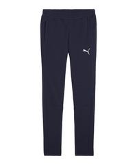 PUMA teamFINAL Casuals Jogginghose Kids Trainingshose Kinder - dunkelblausilber