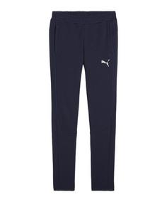 PUMA teamFINAL Casuals Jogginghose Kids Trainingshose Kinder dunkelblausilber