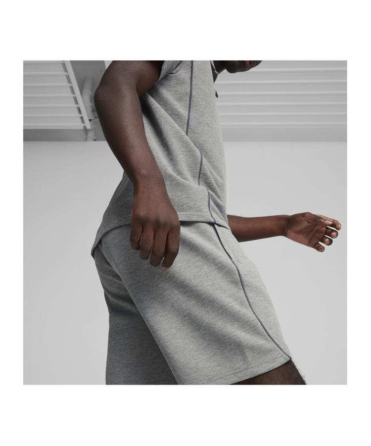 PUMA PUMA teamFINAL Casuals Shorts Fu&szlig;ballshorts Herren - grausilber - 3 | SportScheck