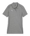 PUMA teamFINAL Casuals Polo Damen Trikot Damen - grau