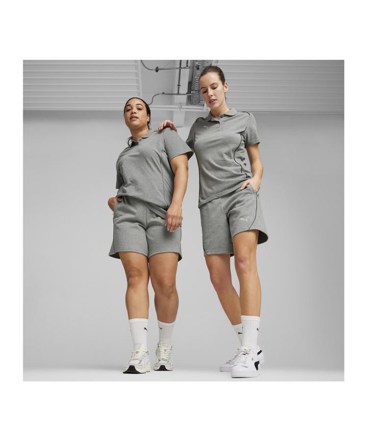 PUMA PUMA teamFINAL Casuals Polo Damen Trikot Damen - grau - 0 | SportScheck