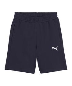 PUMA teamGOAL Casuals Shorts Kids Fußballshorts Kinder dunkelblauweiss