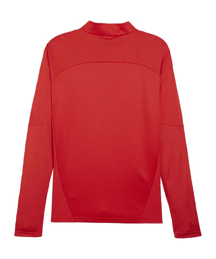 PUMA PUMA teamFINAL Training 1/4 Zip Sweatshirt Trikot Herren - rotsilber - 0 | SportScheck