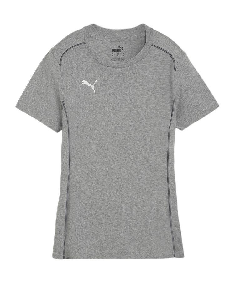 PUMA PUMA teamFINAL Casuals T-Shirt Damen Fu&szlig;ballshorts Damen - grausilber - 0 | SportScheck