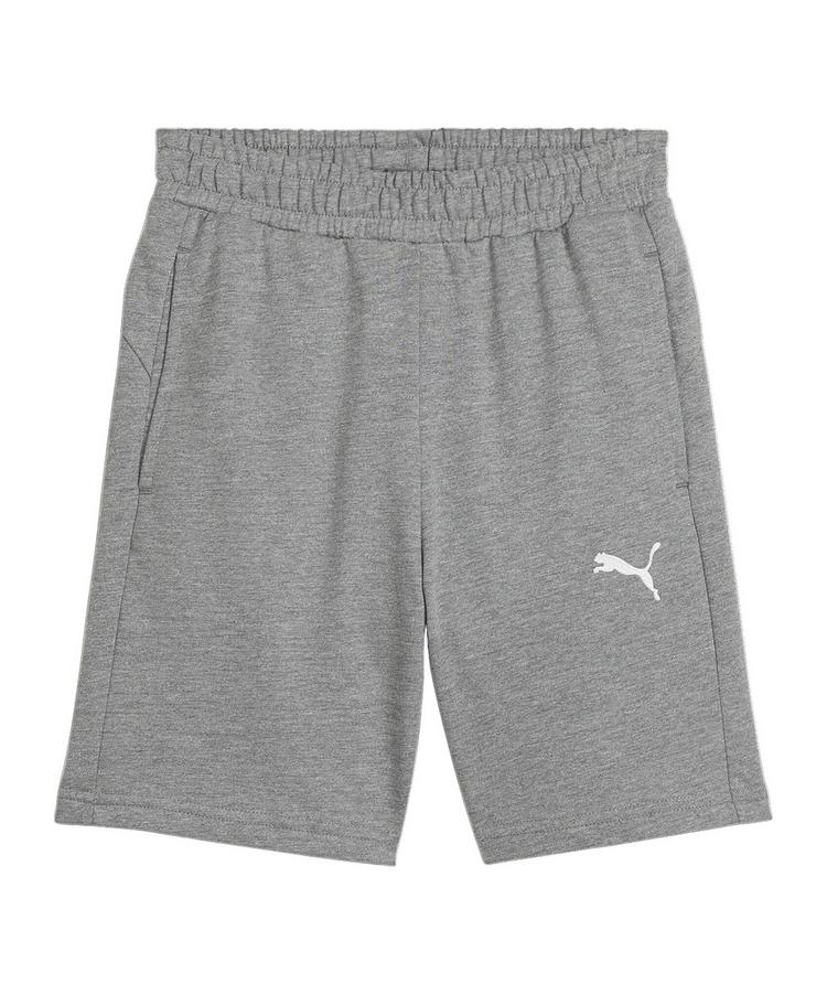 PUMA PUMA teamGOAL Casuals Shorts Kids Fu&szlig;ballshorts Kinder - grauweiss - 0 | SportScheck