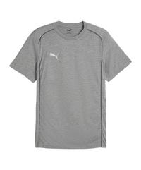 PUMA teamFINAL Casuals T-Shirt Fu&szlig;ballshorts Herren - grausilber