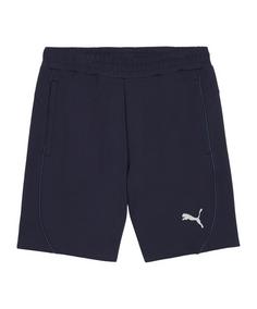 PUMA teamFINAL Casuals Shorts Fußballshorts Herren blau