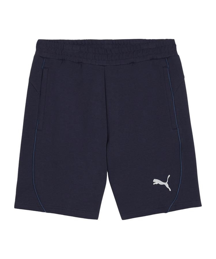 PUMA PUMA teamFINAL Casuals Shorts Fu&szlig;ballshorts Herren - dunkelblausilber - 0 | SportScheck