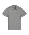 PUMA teamFINAL Casuals Poloshirt Trikot Herren - grausilber