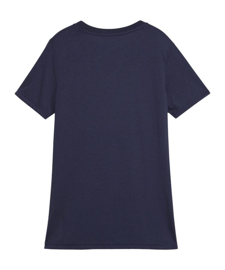 PUMA PUMA teamFINAL Casuals T-Shirt Damen Fu&szlig;ballshorts Damen - dunkelblausilber - 0 | SportScheck