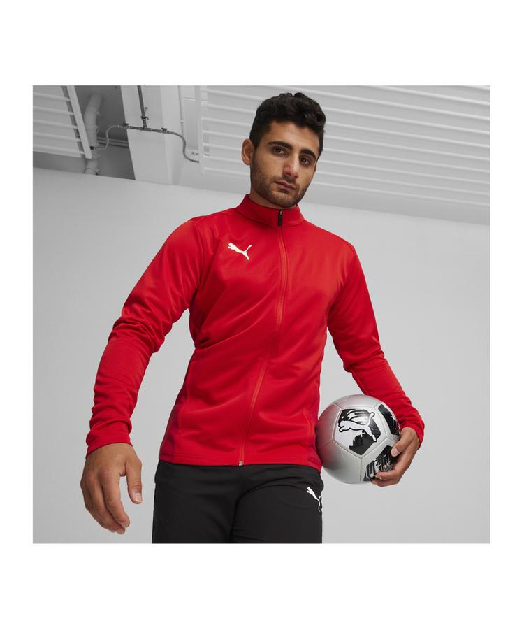 PUMA PUMA teamGOAL Trainingsjacke Trainingsjacke Herren - rotweissrot - 0 | SportScheck