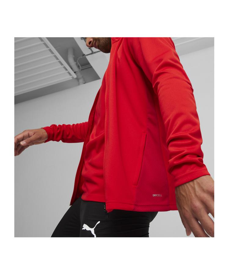 PUMA PUMA teamGOAL Trainingsjacke Trainingsjacke Herren - rotweissrot - 3 | SportScheck